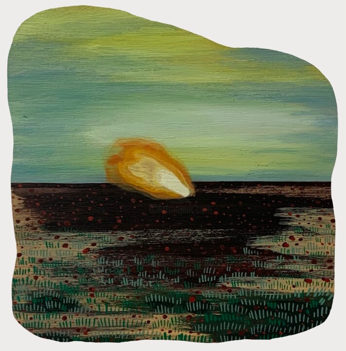 Schilderij,  7,1x6,9 in 