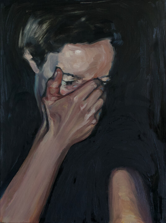 Facepalm 绘画, 15.8x11.8 in