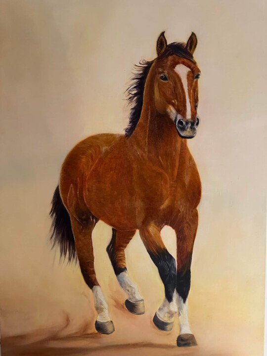 Spirit 绘画, 25.6x36.2 in