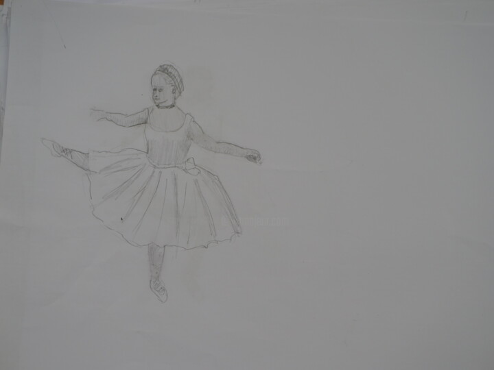 danseuse 图画, 8.3x11.7 in