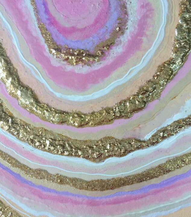 Artwork's surface or texture
