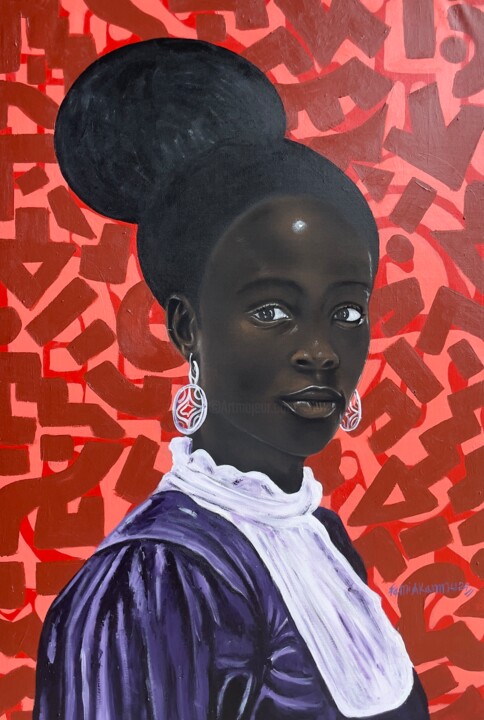 Black Heritage 3 Pittura, 36x24 in