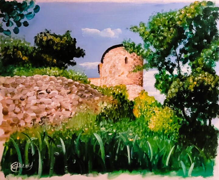 Chapelle Saint-Jérôme 绘画, 21.3x25.6 in