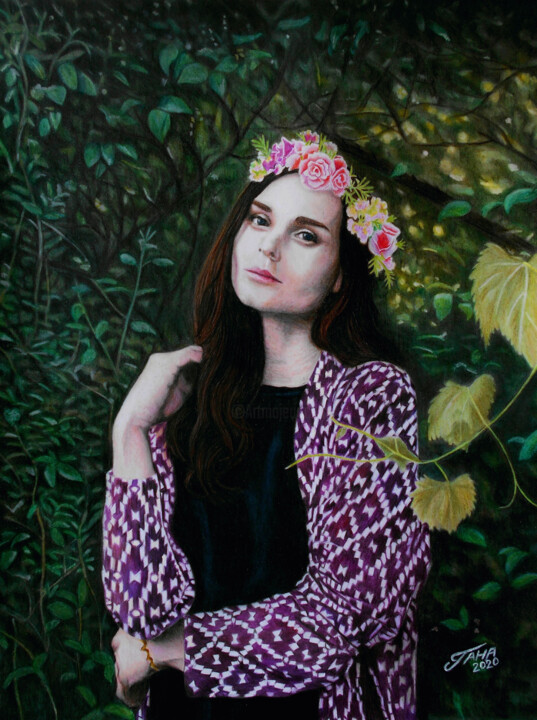 Chuhaister's Princess Рисунок, 17,1x12,6 in