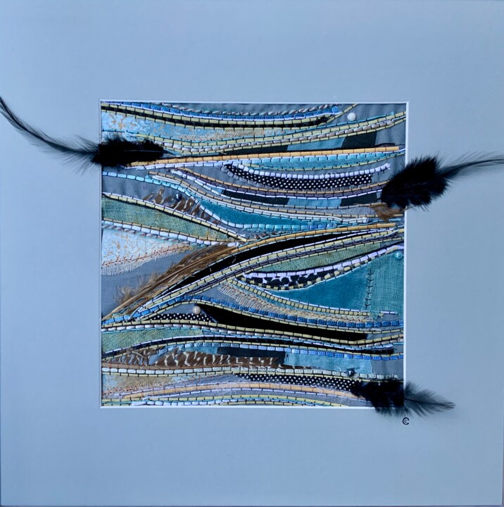 纺织艺术,  15x15 in 