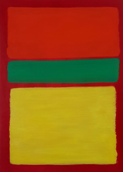 Tempo Schilderij, 27,6x19,7 in