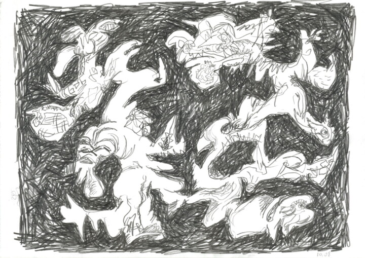 Dessein 2008-106 Desenho, 8,3x11,7 in