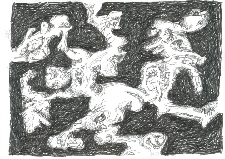 Dessein 2008-110 그림, 8.3x11.7 in