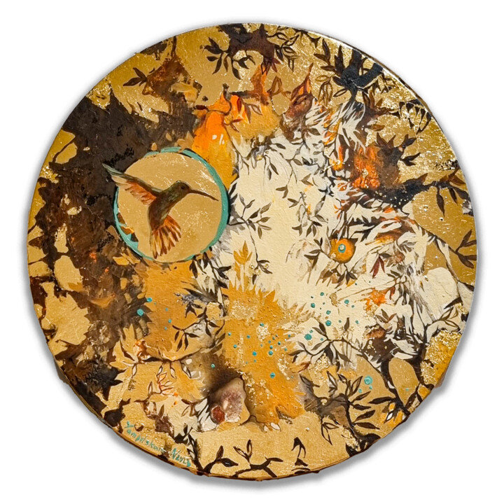 Полёт времени 3. Пространство 绘画, 19.7x19.7 in