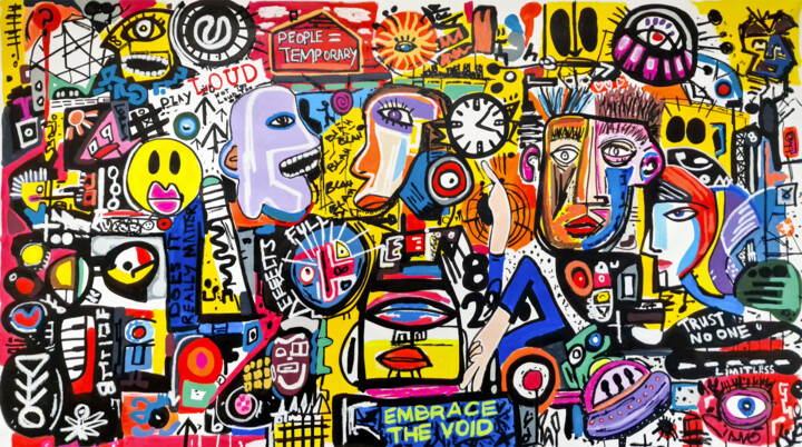Boundless 미술작품, 47x87 in