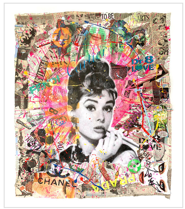 Audrey Fantasy Pittura, 26x22 in