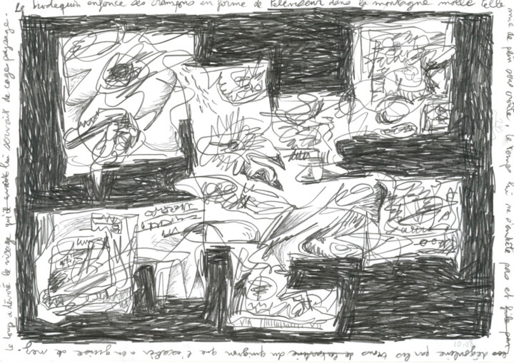 图画,  11.7x8.3 in 
