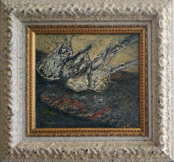 Bodegón Painting, 8.3x8.7 in
