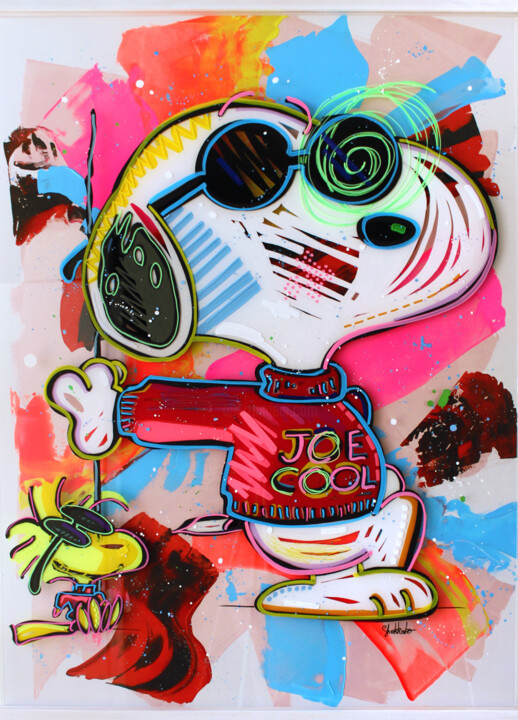 Joe Cool 绘画, 39.4x29.5 in
