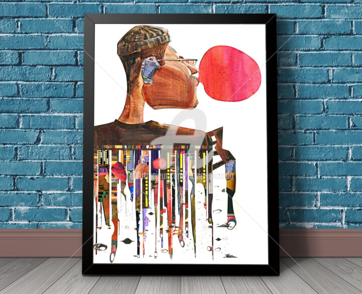 Work presented framed