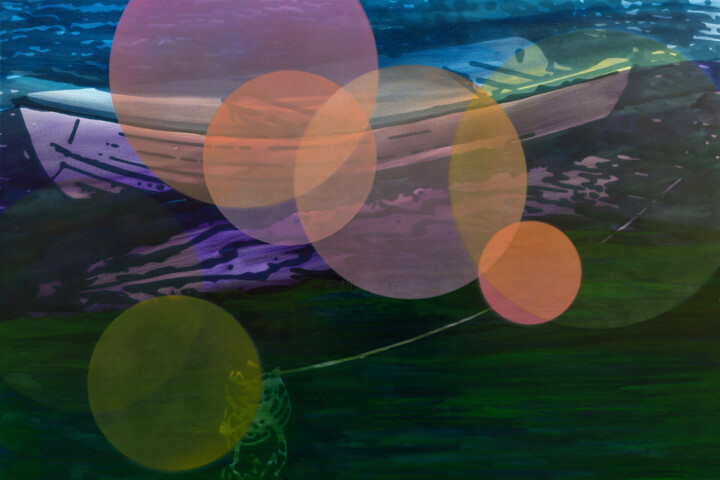 Looking for the Sea X 绘画, 39.4x59.1 in