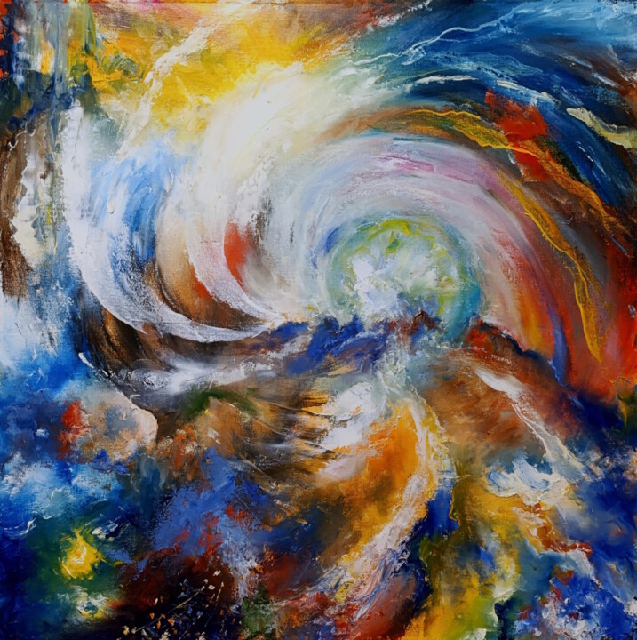 The reason of everything 绘画, 31.5x31.5 in
