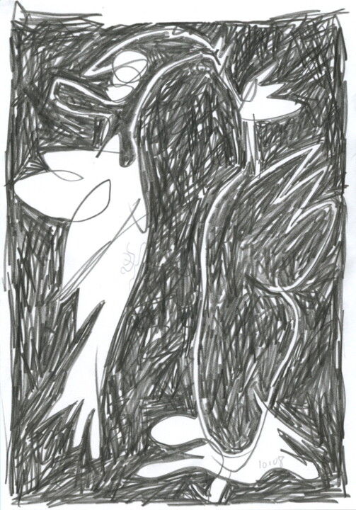 Dessein 2008-131 그림, 5.5x8.3 in