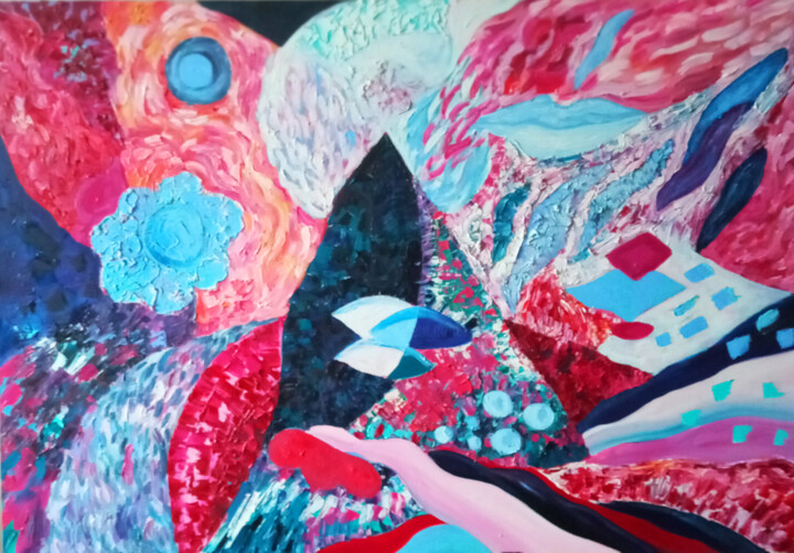 Aquarium 绘画, 27.6x39.4 in