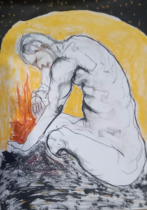 图画,  25.6x19.7 in 