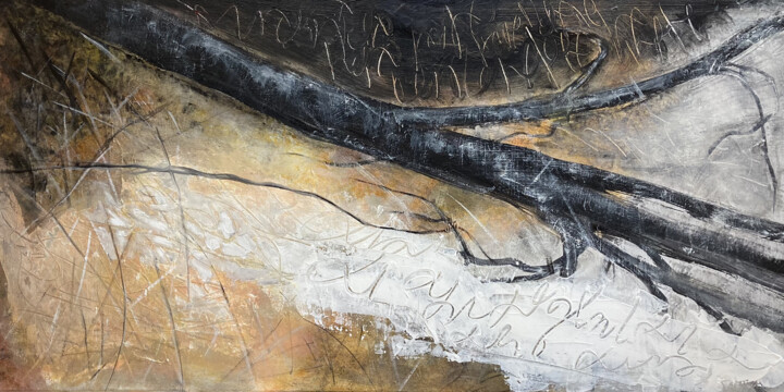 绘画,  39.4x19.7 in 