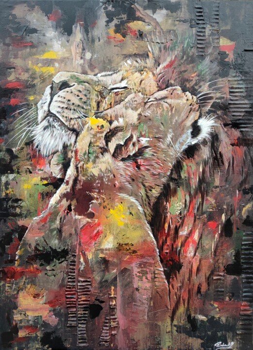 Transparence 绘画, 39.4x28.7 in