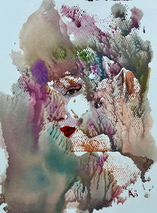 The call of love 绘画, 12x9 in