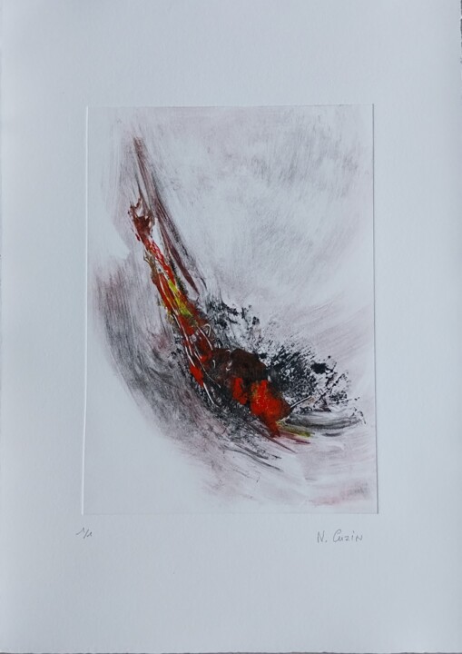 zone de conflit 印花与版画, 9.1x6.7 in