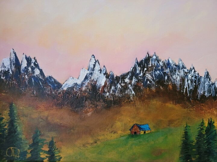 Painting,  10.6x13.8 in 