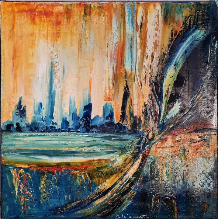 绘画,  15.8x15.8 in 