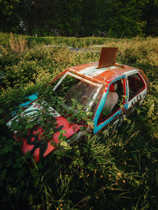 Sunken car Fotoğraf