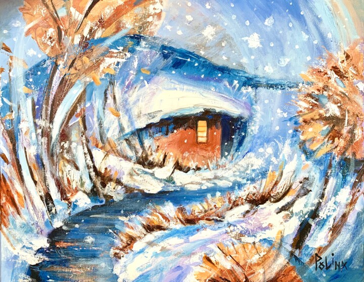 One window is always waiting for you 绘画, 15.8x19.7 in