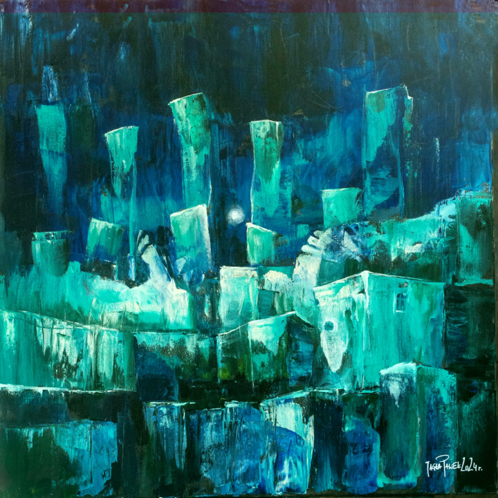 绘画,  27.6x27.6 in 