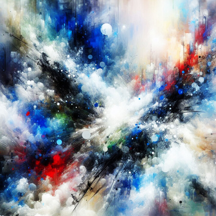 Abstrakte Malerei #36 绘画, 47.2x47.2 in
