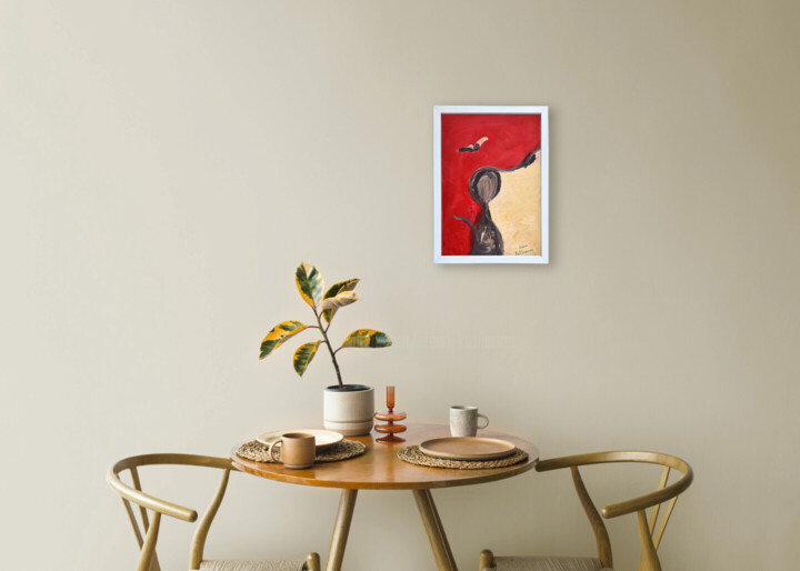 Work presented framed
