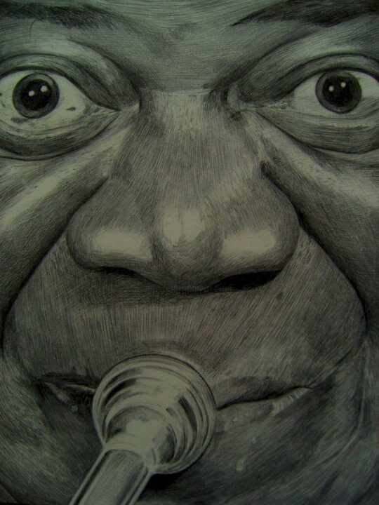 Louis Armstrong 图画, 11.8x8.3 in