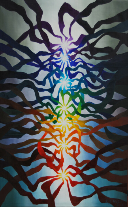 绘画,  59.8x36.6 in 