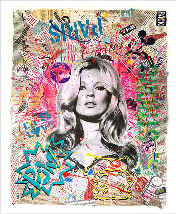 Kate Paris 绘画, 28x22 in