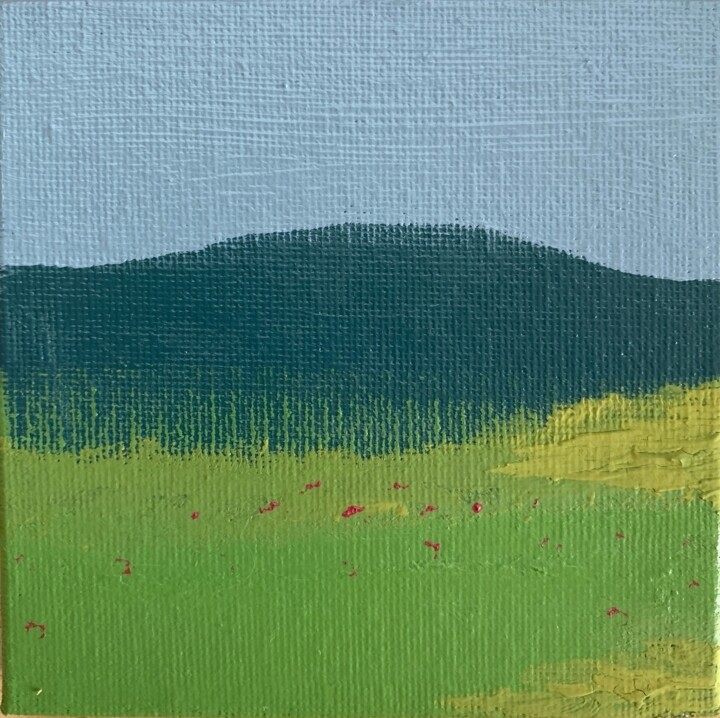 绘画,  3.9x3.9 in 