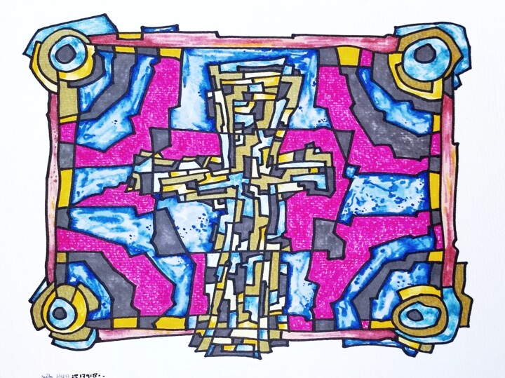 图画,  11.8x15.8 in 