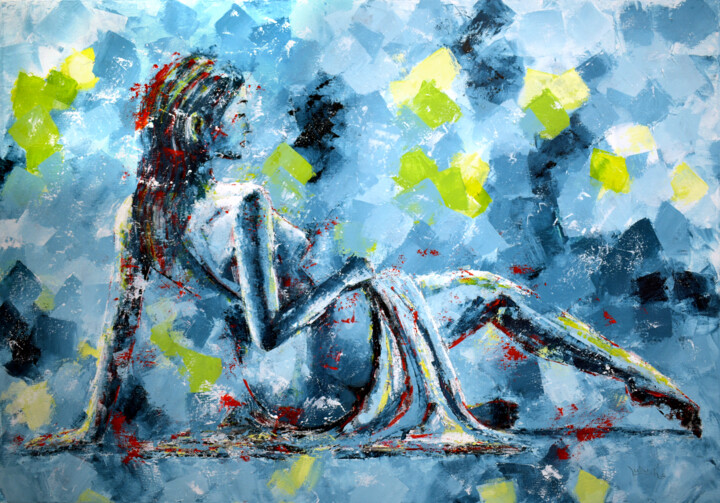 In The Spa 绘画, 27.6x39.4 in
