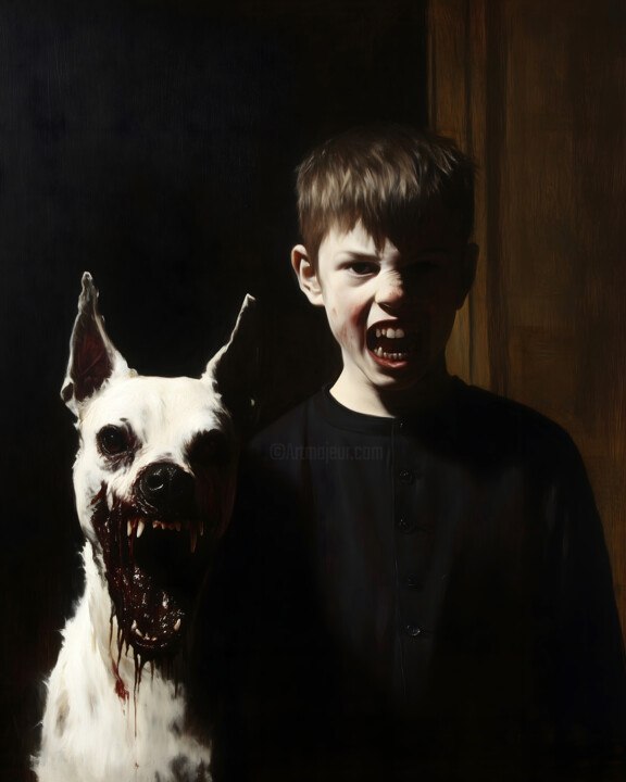 The Boy with the Creepy Dog - II Digital Arts