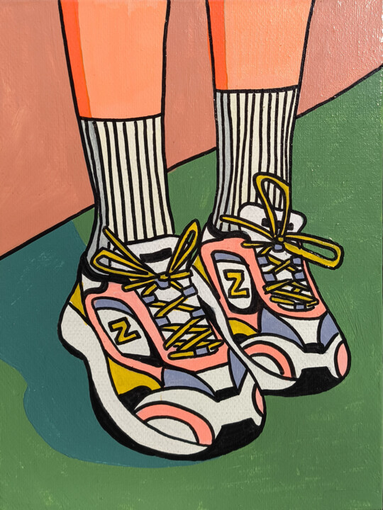 绘画,  7.9x5.9 in 