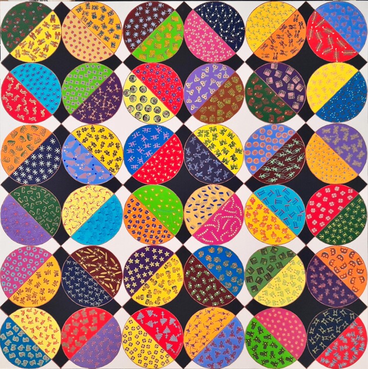Le sillage des délivrances Картина, 35,4x35,4 in
