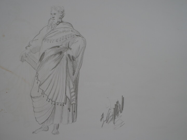 dessin personage 图画, 8.3x11.7 in