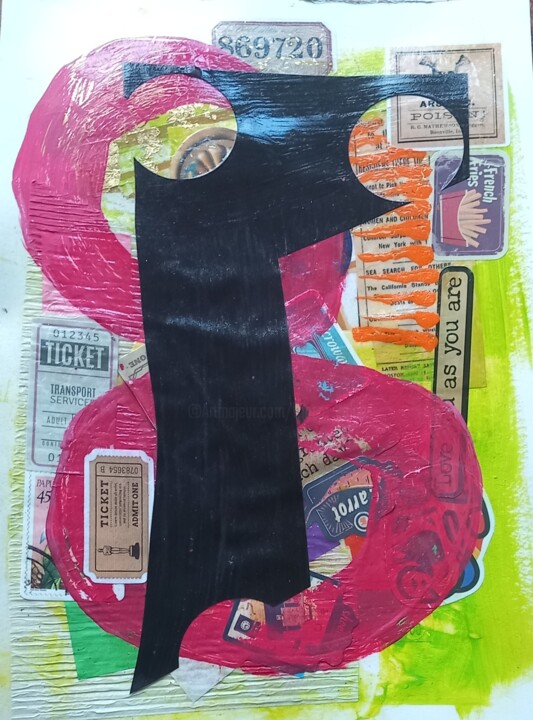 Collages,  13.8x9.5 in 