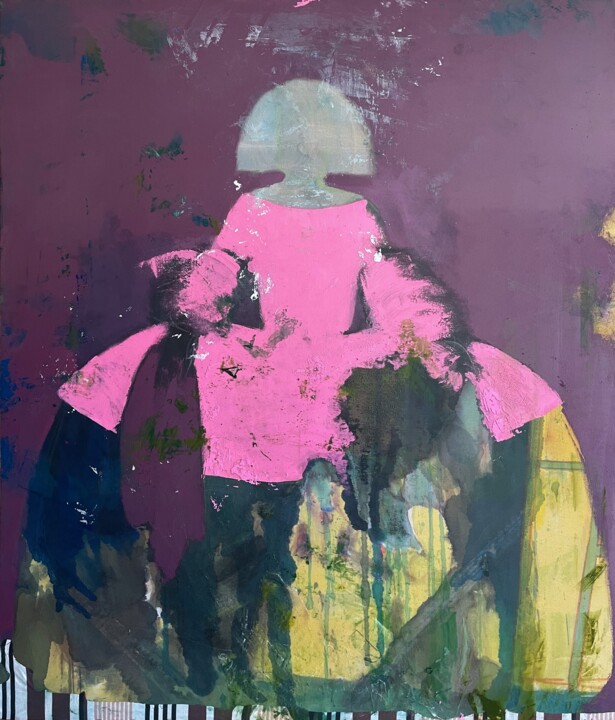 The Destruction of the INFANTA 绘画, 55.1x47.2 in
