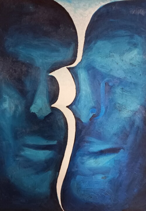 Autoportret z woalem 绘画, 27.6x19.7 in