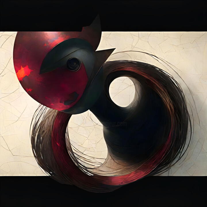 Contours of the Immaterial Self vol 14 数字艺术