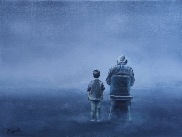 Expectation 绘画, 18.1x24 in